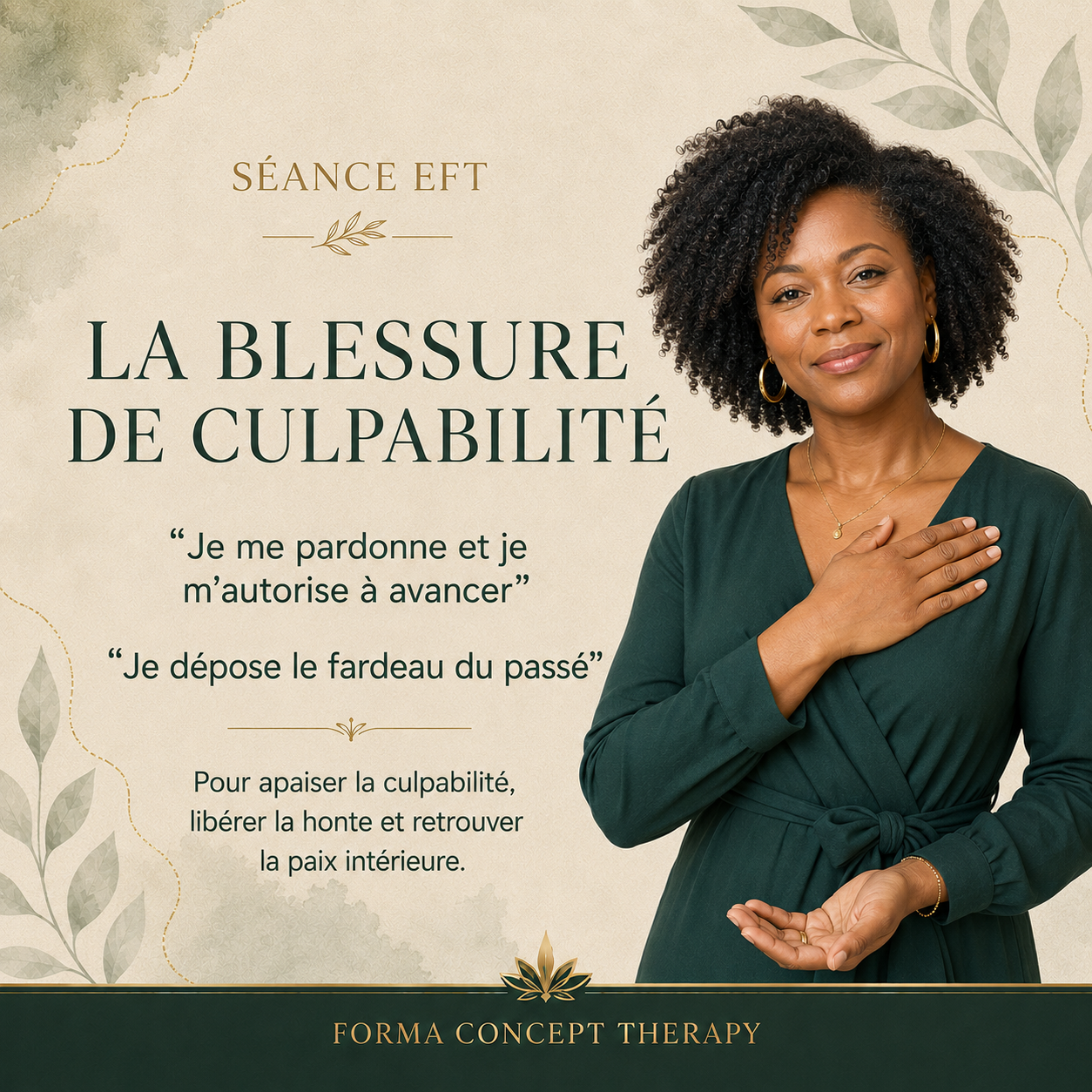 Séance EFT PDF / La blessure de culpabilité -- Se pardonner et déposer le fardeau du passé