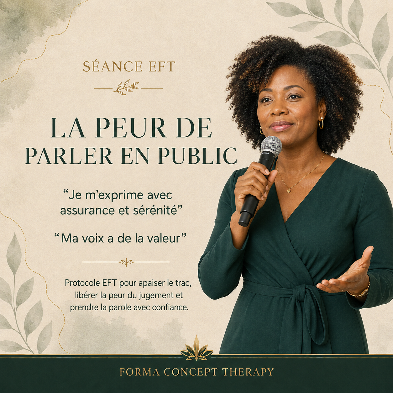 Séance EFT PDF / La peur de parler en public — Vaincre le trac
