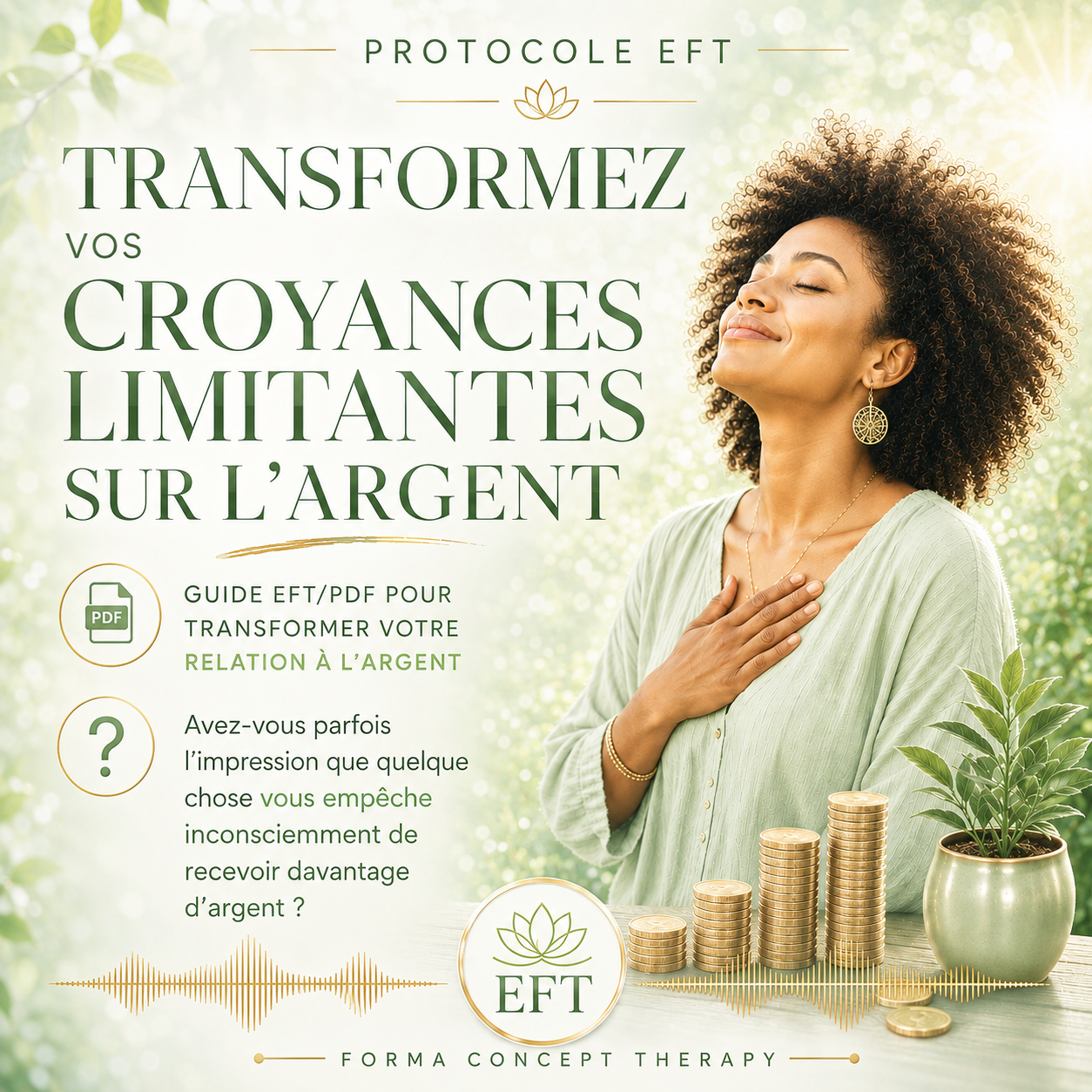 Séance EFT PDF / Croyances limitantes sur l’argent — Transformer sa relation à l’abondance